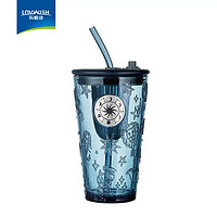 乐唯诗 LOVWISH 墨蓝星座吸管杯 银章 450ml