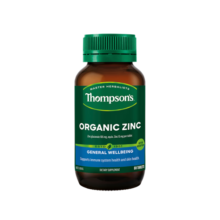 汤普森（Thompson's）高浓度补锌片80粒/瓶 葡萄糖酸锌片成人105mg 1日1粒澳洲进口
