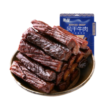 蒙都 风干牛肉干 孜然味488g 约七成风干 袋装 休闲零食 肉干肉脯