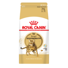 皇家猫粮 BA27 孟加拉豹猫成猫 成猫猫粮 通用粮 1岁以上 2kg