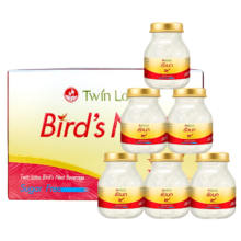 京东百亿补贴：Twin Lotus 泰国双莲 即食燕窝 木糖醇 75ml*6 每瓶约含2.1g干燕窝 滋补品