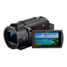 索尼（SONY）FDR-AX45A 4K高清数码摄像机 黑色 (5轴防抖 快捷编辑 约20倍光学变焦）