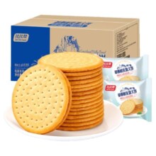 限时疯抢：比比赞 鲜乳大饼 2斤85片 牛奶饼干