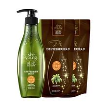 滋源 无硅油控油清爽洗发水露蓬松柔顺去屑止痒洗头膏735ml