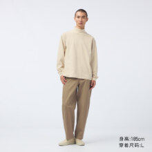 优衣库 宽松柔软高领套头衫