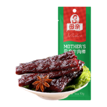 88VIP：母亲 风干棒 18g零 食干牛肉