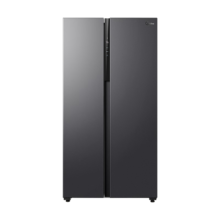 再降价、PLUS会员：Midea 美的 慧鲜系列 BCD-550WKPZM(E) 风冷对开门冰箱 550L 深灰
