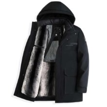 罗蒙 鹅绒保暖羽绒服、爸爸装