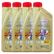 嘉实多（Castrol）磁护 极护钛流体 全合成机油 韩国原装马来西亚进口 SP/C3 润滑油 马来 5W-30  1L*4