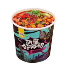 丽星好嗨呦 红薯酸辣粉117g*3桶