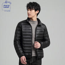 JEANSWEST CLUB 真维斯轻薄羽绒服男2024冬季便携休闲薄款轻便秋冬男士保暖外套