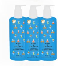 MUSE&FRIENDS大童洗发水便携试用铝箔10g*3袋 青柚香