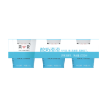 简爱酸奶滑滑酸奶 100g*6杯 生牛乳发酵 下午茶健康零食 低温发酵乳