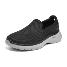 斯凯奇（Skechers）男鞋运动鞋轻质缓震健步鞋216208 黑色/BLK 42