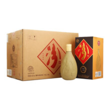汾酒 紫砂 清香型白酒 53度 475ml*6瓶 整箱装 年货送礼宴请