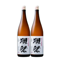 京东百亿补贴:獭祭Dassai 45四割五分1.8L*2【双支】日本清酒 年货礼物