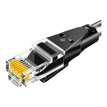 山泽 WD6005 六类CAT6 圆线千兆网线 0.5m 黑色