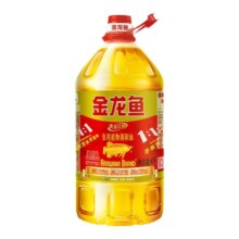 金龙鱼黄金比例调和油4升食用植物调和油家用食用油桶食用油