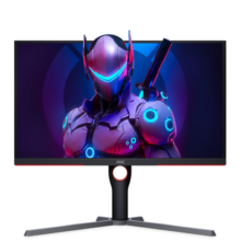 AOC 24.5英寸 240Hz 广色域 HDRMode 0.5ms HVA快速液晶  双向旋转升降 大乌兹游戏电竞显示器25G3ZM