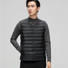 雪中飞  2024新款羽绒马甲背心 一衣两穿短款   多色可选