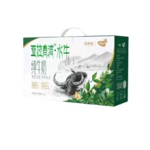 新希望 水牛纯牛奶200ml*12盒*2