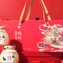 森蜂园椴树原蜜礼盒 350g*3瓶