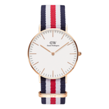 丹尼尔惠灵顿（DanielWellington）DW手表男经典北欧风男士手表时尚中性欧美表新年礼物DW00100030