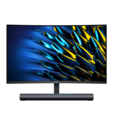 华为MateView GT 27英寸曲面显示器 2K 165Hz Type-C SoundBar立体声场 触控灯条 游戏电竞办公