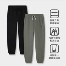 J.Zao 京东京造 男士超厚仿羊羔绒加绒休闲裤