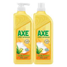 斧头牌（AXE）柠檬芦荟护肤洗洁精1.18kg*2瓶 呵护双手新老包装随机发货