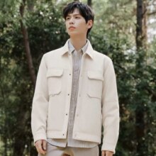 波司登 防风保暖修身显型轻薄外套羽绒服男