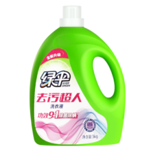 绿伞去污超人洗衣液薰衣芳菲6斤 除菌除螨 深层去污清洁 中性机洗手洗
