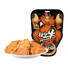 来伊份 扭伊牛沙嗲牛肉片五香味108g 休闲零食即食小吃 手撕风干牛肉干