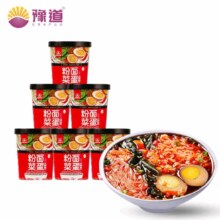 PLUS会员：豫道食品粉面菜蛋179g*6桶
