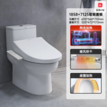 美标 1858+即热智能盖板套装