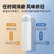 喵满分 自有品牌316L不锈钢杯简约长效保暖保温杯保冷杯480ml 1件装