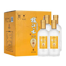 枝江 真选3 柔雅白酒 42度 500mL 4瓶（赠2瓶到手6瓶）