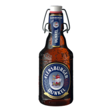 弗林博格（Flensburger） 黑啤酒 反推气盖瓶 330ml*12瓶 礼盒装 德国进口 过年啤酒礼盒