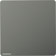 西门子（SIEMENS） 【清单报价】皓彩深灰银无边框大面板 开关插座面板家用暗装86型 单开单控
