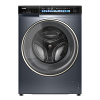 海尔 Haier 精华洗2.0 EG100BD176L 滚筒洗衣机 10KG 灰色