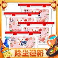 OMO 奥妙 自然工坊 护色洗衣凝珠 清甜白桃香 400G*4盒