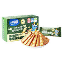 88VIP：小鹿蓝蓝 牛肉酥夹心饼干 1盒 高钙高铁牛肉酥夹心饼干