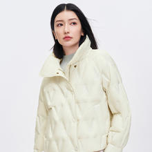 波司登 鹅绒 波司登奥莱女短款立领羽绒服时尚休闲保暖百搭商务