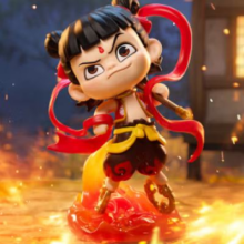 泡泡玛特 POP MART 哪吒之魔童闹海 天生羁绊系列手办盲盒潮玩玩具新年礼物 单盒（随机发 拍8个非整盒）