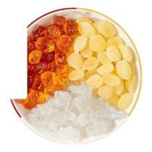桃胶雪燕皂角米组合 独立小袋 天然胶质燕窝伴侣滋补甜品 独立小包装10g*12袋