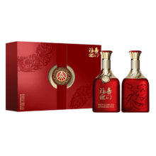 五粮液股份 福喜迎门 红福 浓香型白酒 52度 500ml*2瓶