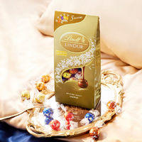 Lindt 瑞士莲 巧克力进口软心精选牛奶巧克力500g散装休闲零食糖果
