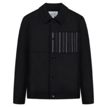 与狼共舞 鹅绒内胆85% 工装外套男士羽绒服