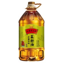 金龙鱼 外婆乡小榨菜籽油 5L 5L*2桶
