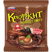 plus会员:熊三岁KNOPKHT 缤纷混合巧克力 500g